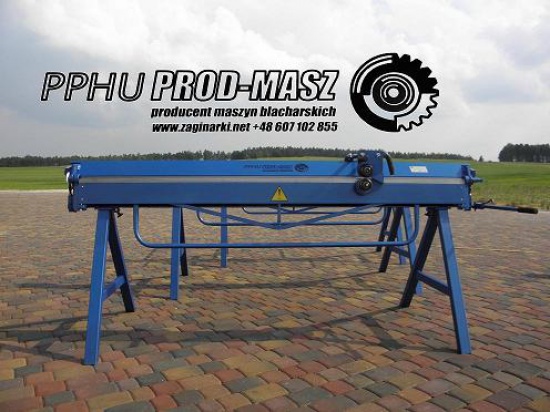ZAGINARKA 2140 / 0.8 GIĘTARKA KRAWĘDZIARKA PROD-MASZ SPRZEDAM